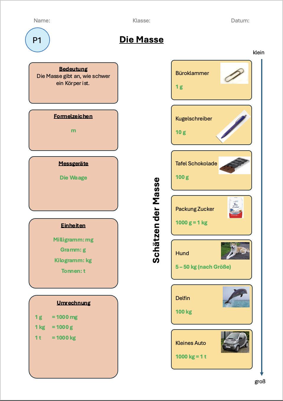 Kl6_00010_AB_Die Masse und Das Volumen_Einführung_(Lösung)