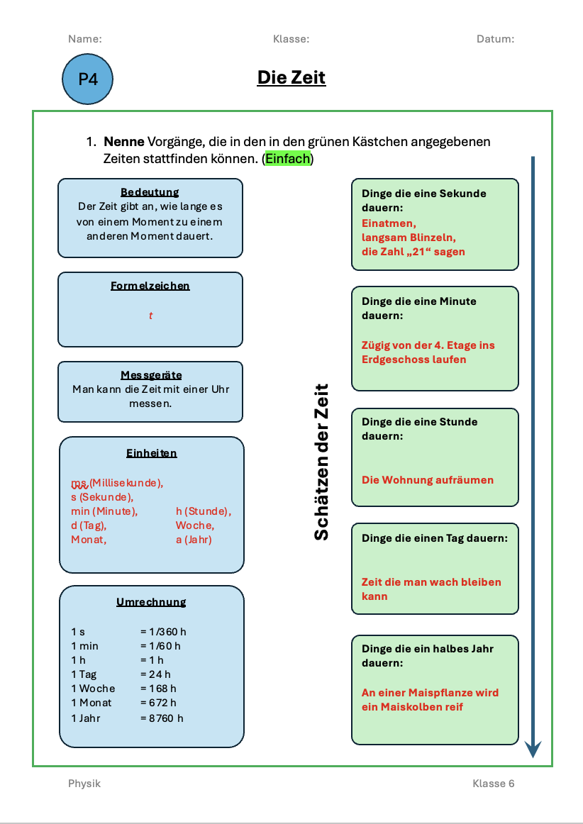 Kl6_00010_AB_Die Zeit_Einführung_Anknüpfung_(Lösung)