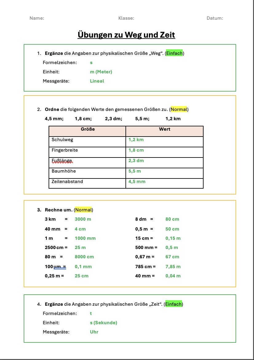 Kl6_00010_AB_Übungen zu Weg und Zeit_(Lösung)