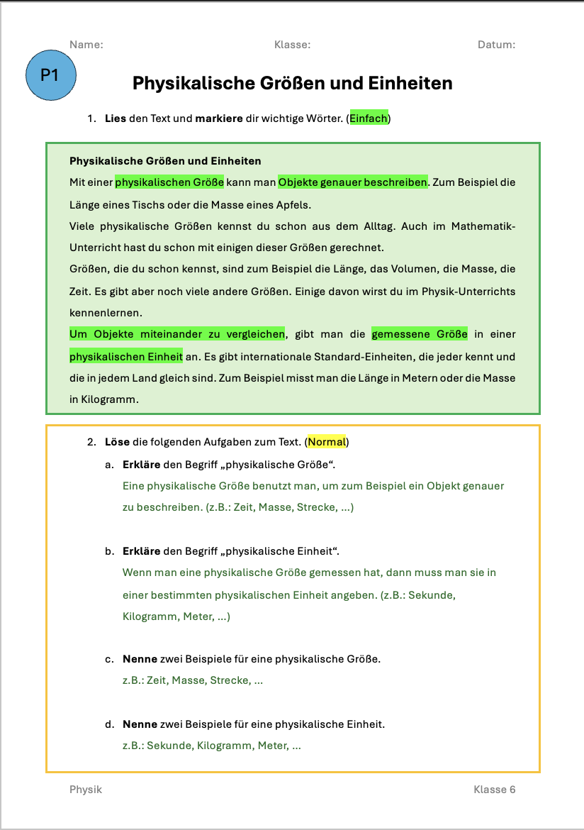 Kl6_00010_Freiarbeit_Größen und Einheiten_(Lösung)