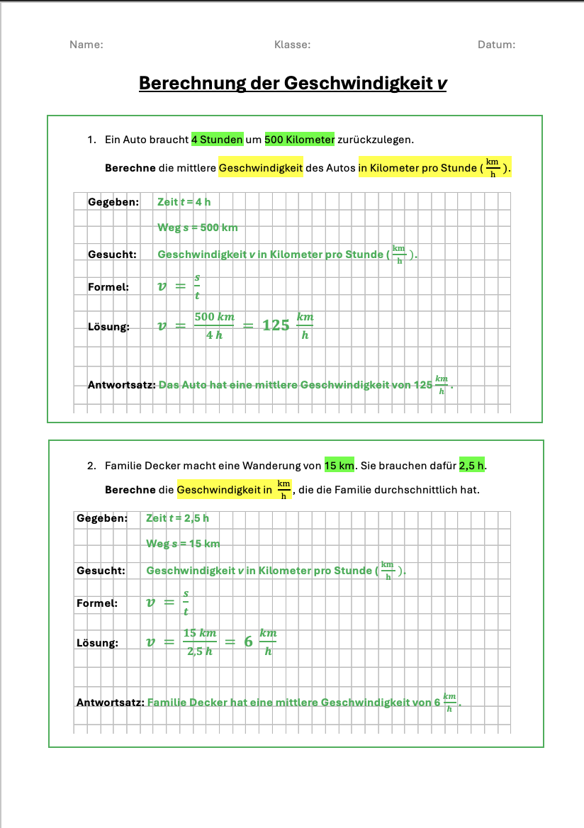 Kl6_00050_AB_Berechnungen der Geschwindigkeit_(Lösung)